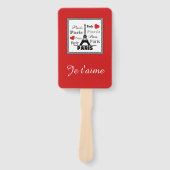 Paris Fächer (Vorderseite)