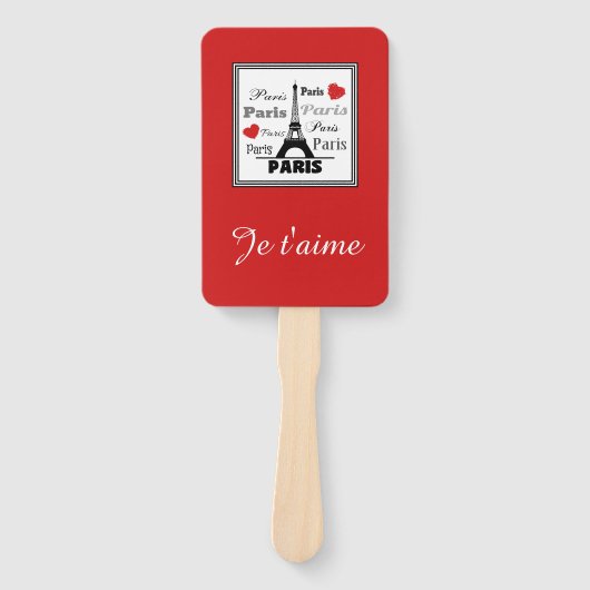 Paris Fächer (Vorderseite)