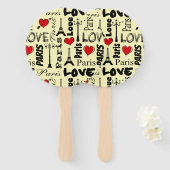 Paris Fächer (Vorne und Hinten)