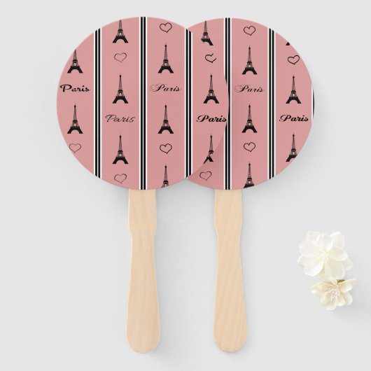 Paris Fächer (Vorne und Hinten)