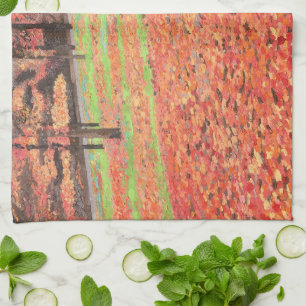 Paris Falling Blätter Diskotuch Geschirrtuch