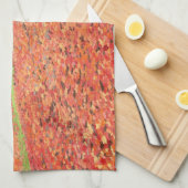 Paris Falling Blätter Diskotuch Geschirrtuch (Viertel Falte)