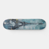Paris Fashion Night Skateboard (Horizontal)