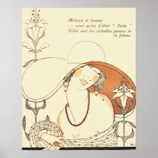 Paris Fashion Poster (Vorne)