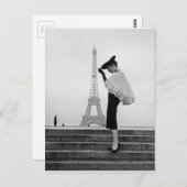 Paris Fashion Postkarte (Vorne/Hinten)