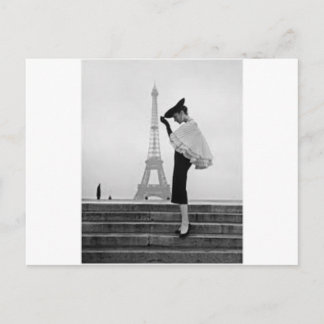 Paris Fashion Postkarte