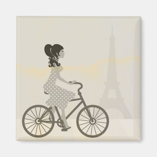 Paris Fashionista Magnet (Vorne)