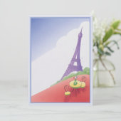 Paris-Feiertag © Einladung (Stehend Vorderseite)