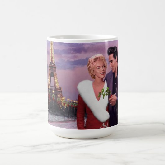 Paris-Feiertag Kaffeetasse (Mittel)