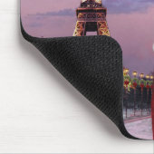 Paris-Feiertag Mousepad (Ecke)