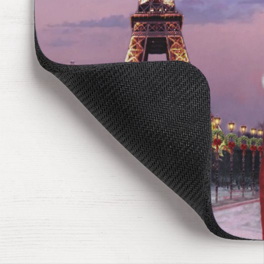 Paris-Feiertag Mousepad (Ecke)