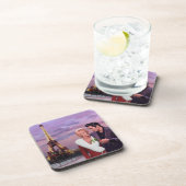 Paris-Feiertag Untersetzer (Rechte Seite)