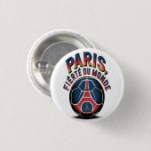 Paris fierte du Monde Button (Vorne & Hinten)