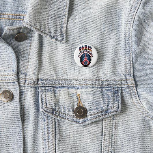 Paris fierte du Monde Button (Beispiel)