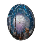 Paris Fireworks Dartscheibe (Vorderseite rechts)