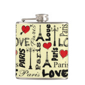 Paris Flachmann (Vorderseite)