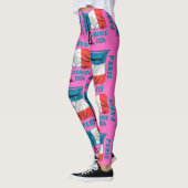 Paris Flag Eiffel Tower Leggings Paris Frankreich  (Links)