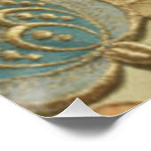 Paris Flapper Art Deco Vintag Poster (Ecke)