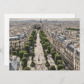 Paris Flat Card (Vorne/Hinten)