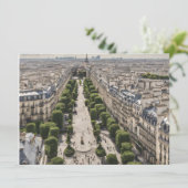 Paris Flat Card (Stehend Vorderseite)