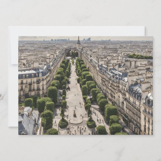 Paris Flat Card (Vorderseite)
