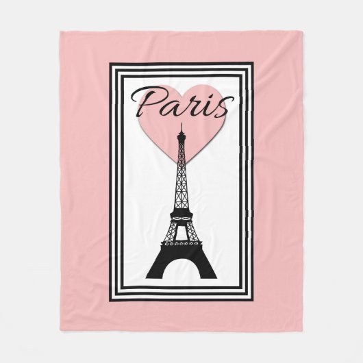 Paris Fleecedecke (Vorderseite)