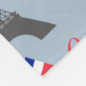 Paris Fleecedecke (Ecke)
