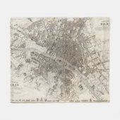 Paris Fleecedecke (Vorderseite (Horizontal))