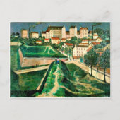 Paris Fortification by C.R.W. Nevinson, 1913 Postkarte (Vorderseite)