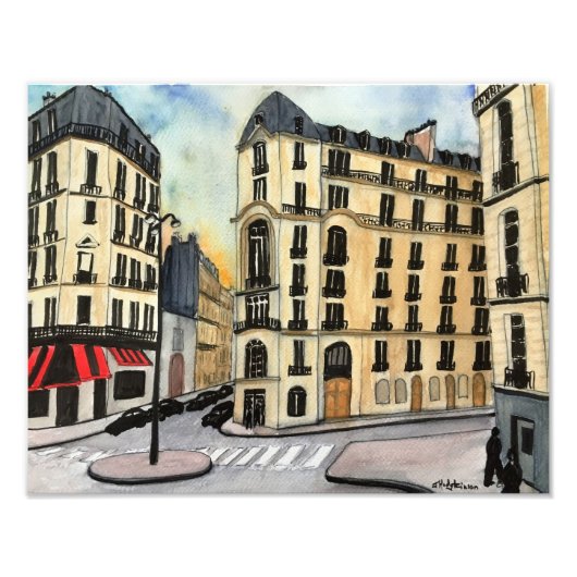 Paris Foto Print (Vorne)