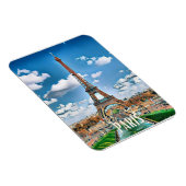 Paris Foto Vintage Magnet (Rechte Seite)