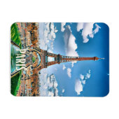 Paris Foto Vintage Magnet (Horizontal)