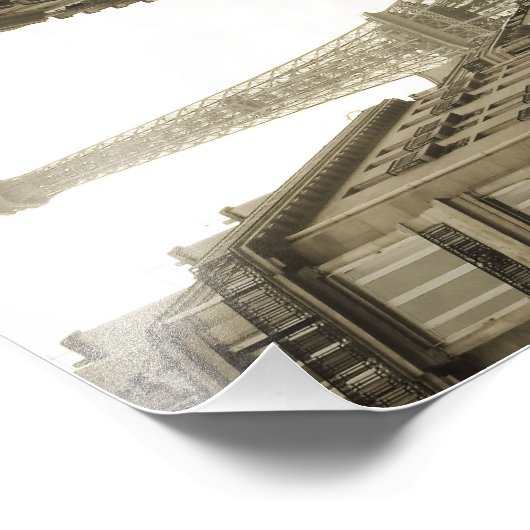 Paris Fotodruck (Ecke)