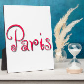 Paris Fotoplatte (Seite)