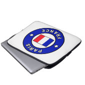 Paris France-Ärmel Laptopschutzhülle (Vorne Knopf)