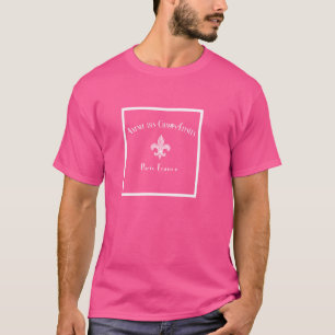 PARIS FRANCE Avenue des Champs-Élysées with FLEUR T-Shirt