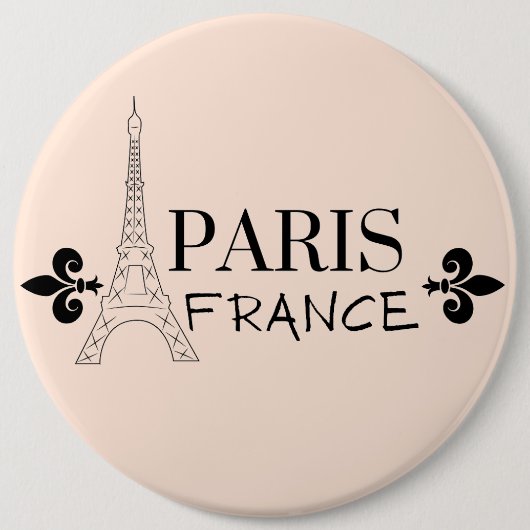 PARIS FRANCE BUTTON (Vorderseite)