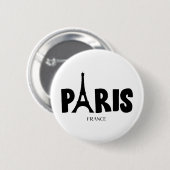 Paris France  Button (Vorne & Hinten)