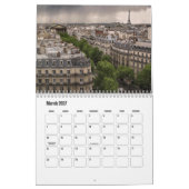 Paris-France Calendar Kalender (Mär 2027)