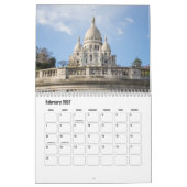 Paris-France Calendar Kalender (Feb 2027)