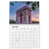 Paris-France Calendar Kalender (Jan 2027)