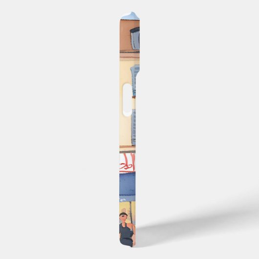 Paris France Eiffel Tower | Aquarell Europa Case-Mate iPhone Hülle (Rückseite / Rechts)