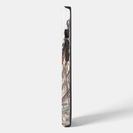 Paris France Eiffel Tower Case-Mate iPhone Hülle (Rückseite / Links)