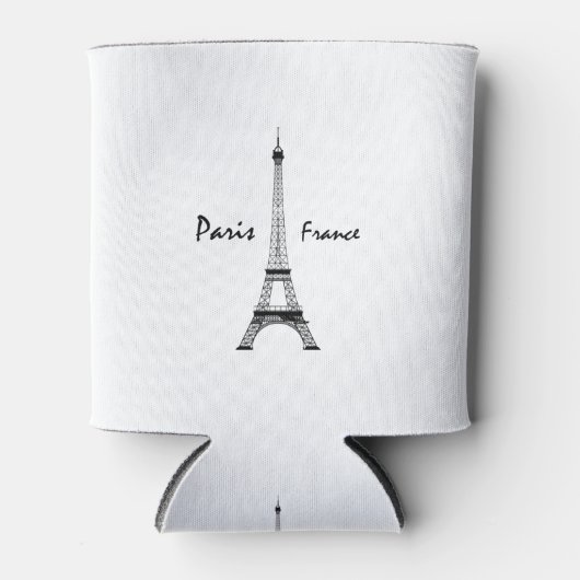 Paris France Eiffel Tower Dosenkühler (Vorderseite)