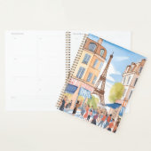 Paris France Eiffel Tower | Europa der Wasserfarbe Planer (Anzeige)