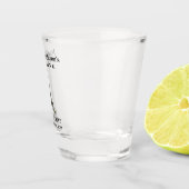 Paris France Eiffel Tower Gastgeschenk Hochzeit Schnapsglas (Rechts)