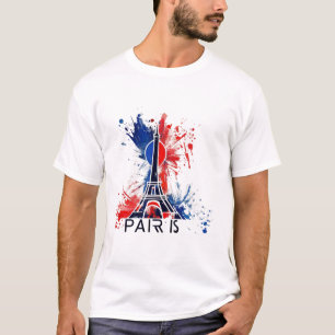 Paris France Eiffel Tower Gift T-Shirt