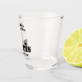 Paris France Eiffel Tower Junggeselinnen-Abschied  Schnapsglas (Rechts)