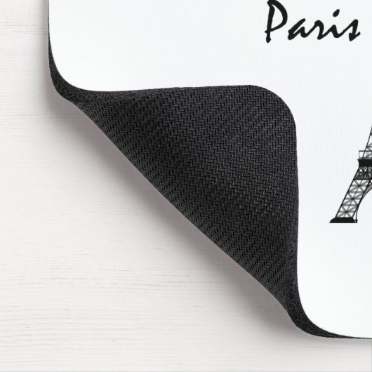 Paris France Eiffel Tower Mousepad (Ecke)