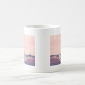 Paris France Eiffel Tower Pastel Travel Design Kaffeetasse (Mittel)